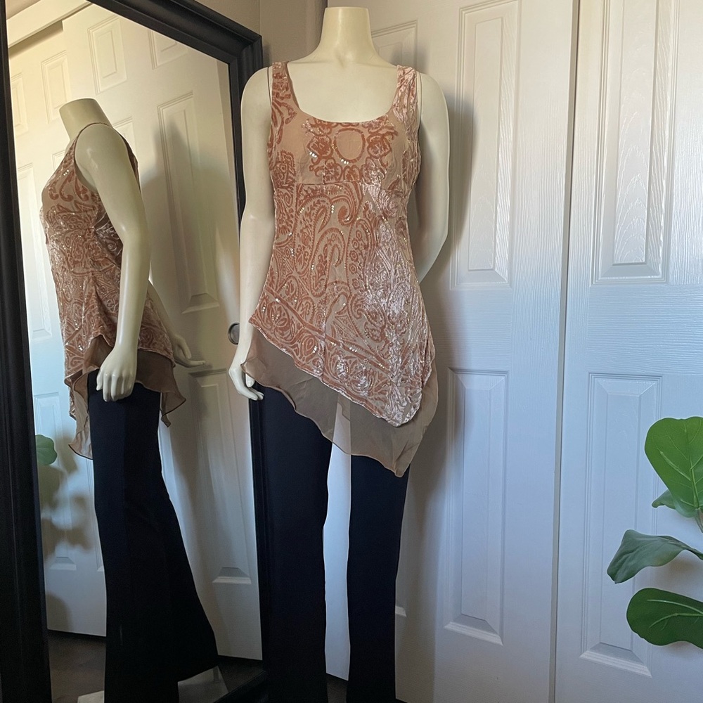 Vintage ECI New York Silk Top